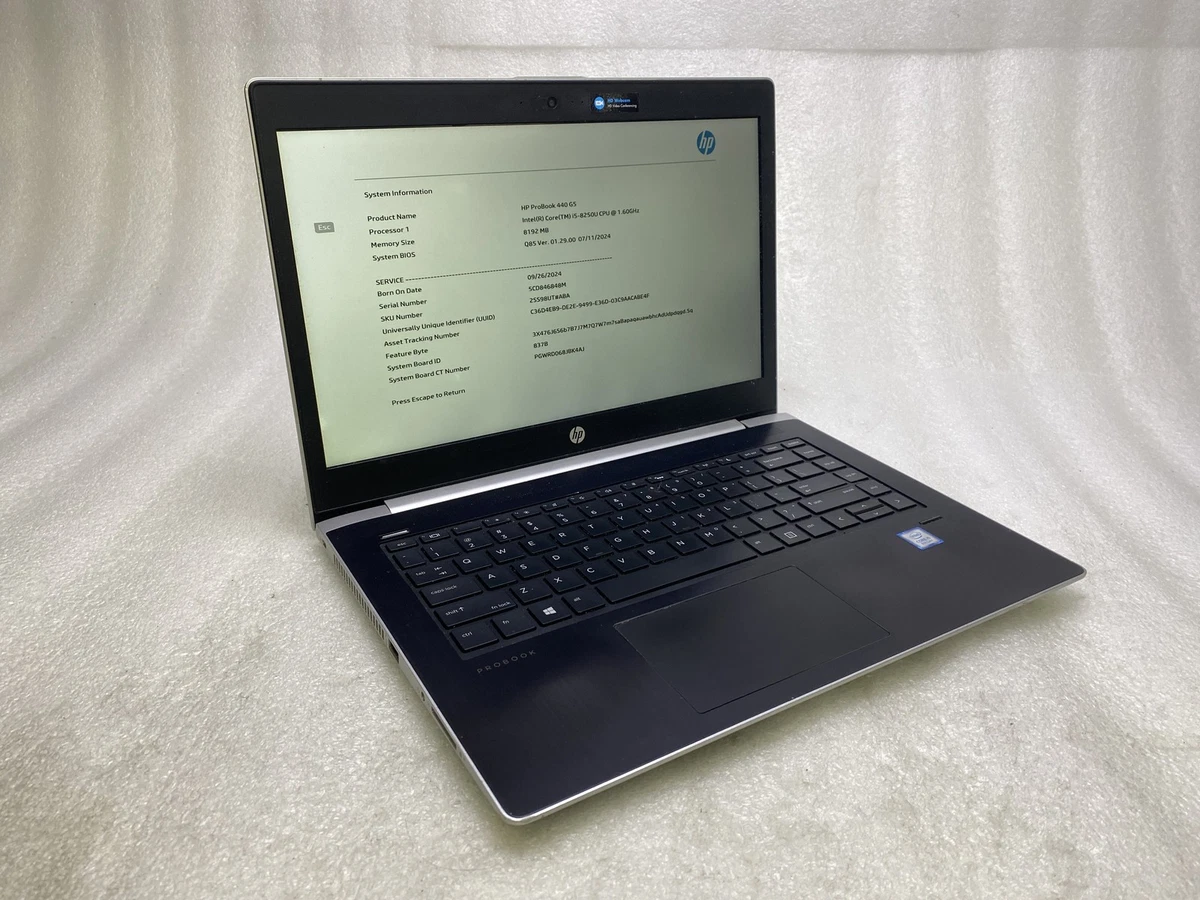 HP ProBook Intel Core i5 8th Gen. 8 GB RAM PC Laptops & Netbooks