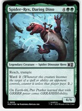 Spider-Rex, Daring Dino C Commander: Marvel Super Heroes 818 NM