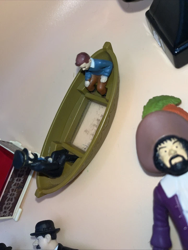 The Adventures Of Tintin Figure Toy Bundle Haddock Snowy Twins Red Francis Boat - Image 4 of 4