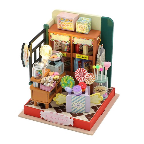 Avizar Mini Confiserie DIY à Construire avec Lumière LED et Accessoires - Imagen 1 de 3