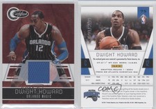 2010-11 Totally Certified Totally Red Materials /249 Dwight Howard #75 HOF