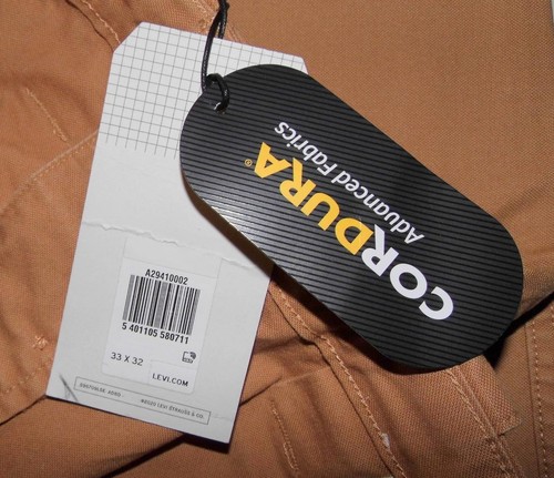 LEVI'S - Herren NEU Skateboarding Loose Fit Utility Hose 33" W x 32" L braun Baggy - Bild 5 von 7