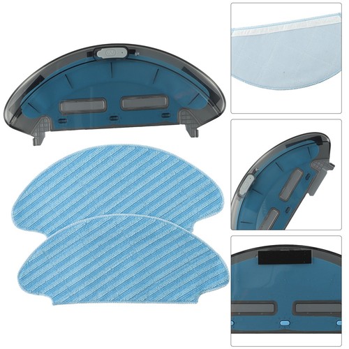 Water Tank Mop Cloth Set For Medion MD 19601 Robotic Vacuum Cleaner Replacement - Zdjęcie 9 z 16