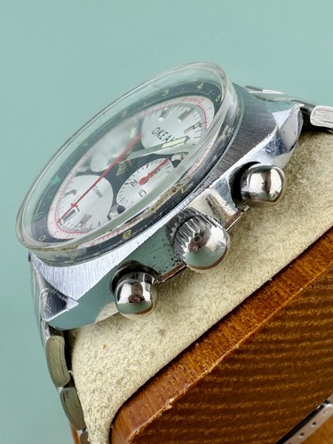 Soviet Vintage Poljot Okean Ocean Sturmanskie Chronograph 3133 Mechanical Watch - Picture 6 of 10