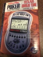 World Series of Poker Texas Hold Em Handheld Electronic Game Excalibur Casino