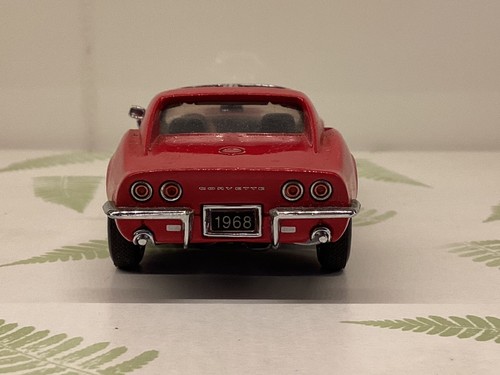 Franklin Mint sehr selten 1968 Chevy Corvette C3 L88 rot Maßstab 1:43. Neuwertiger Zustand - Bild 7 von 12