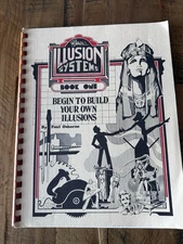 Paul Osbornes Book 1 of Illusion System 1981  Build your own. Magician, magic