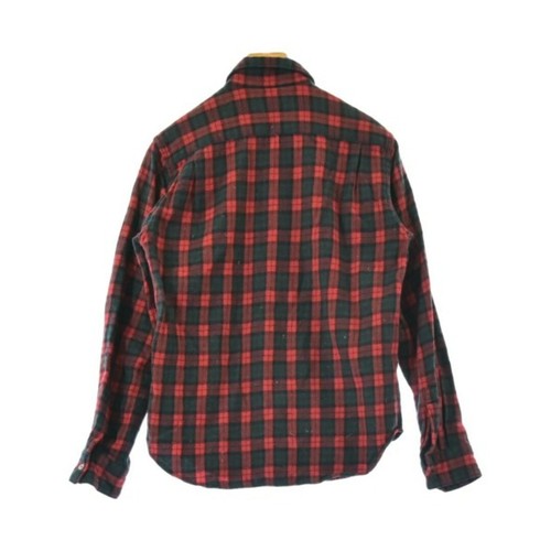 COMME des GARCONS HOMME Casual Shirt M Red check JUNYA WATANABE Men's SK1566 - Picture 2 of 7