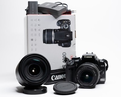 [NEUWERTIG] CANON EOS 400D APS-C SLR + CANON EF-S 18-55mm + TAMRON DiII VC 18-270mm