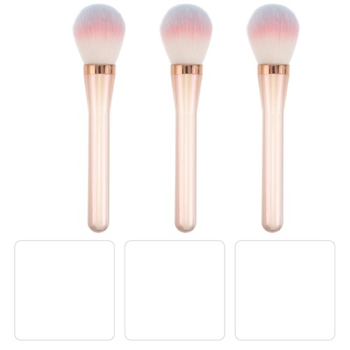 3 Pcs Colorful Makeup Brushes Double Ended Eyeshadow Dual Hairline - Picture 9 of 12