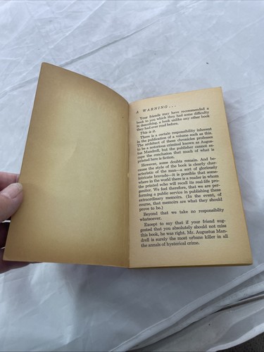 OF ALL THE BLOODY CHEEK Frank McAuliffe (1965) Ballantine mystery paperback 1st - Picture 4 of 8