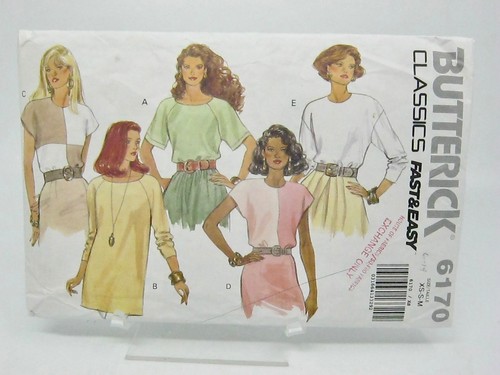 6 Misses Patrones de Costura 6-14 XS-M Sin Cortar Fácil Top Vestido Túnica Leggings Poncho - Imagen 7 de 11