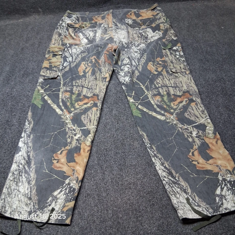 Cabelas Scentlok Mossy Oak Break Up Camo Cargo Hunting Pants Size 42 Reg - Image 4 of 4
