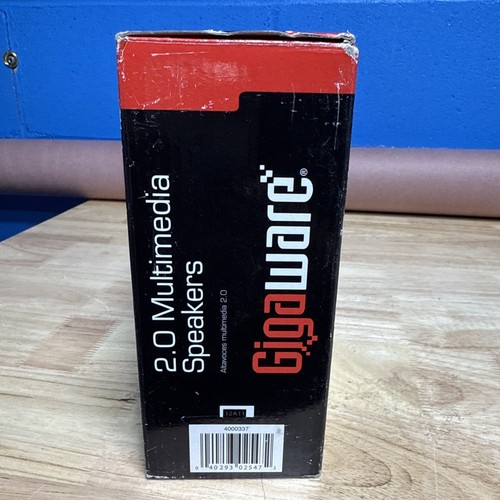 Gigaware 2.0 Multimedia Speakers Brand New in Box Model 4000337 - Afbeelding 2 van 7