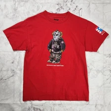 DGK Bear By Dirty Ghetto Kids T Shirt Red Size M