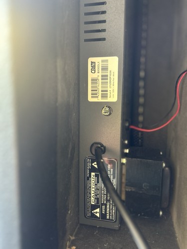 Crate BX50 DLX 2-Channel 50-Watt Bass Combo Amp - Picture 6 of 9