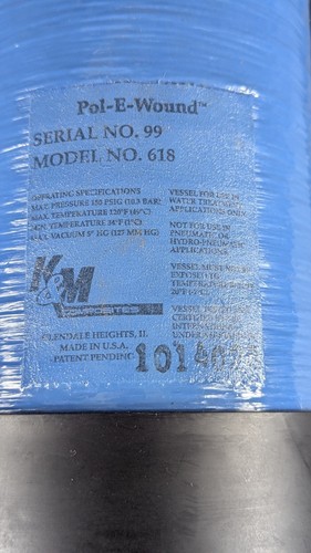 Portable Soft RV Water Softener Motor Home Polyglass w/ fittings  - Made in USA - Bild 2 von 21