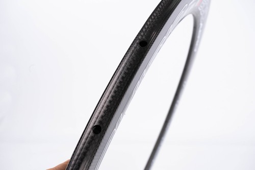 NOS 21 HOLES CARBON RIM 58mm TUBULAR ROAD BIKE BICYCLE 58 mm 28" 21h 700C AERO - Picture 7 of 7