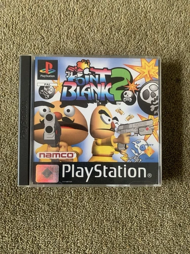 Point Blank 2 Sony Playstation PSOne PS1 PAL Namco Excellent Condition