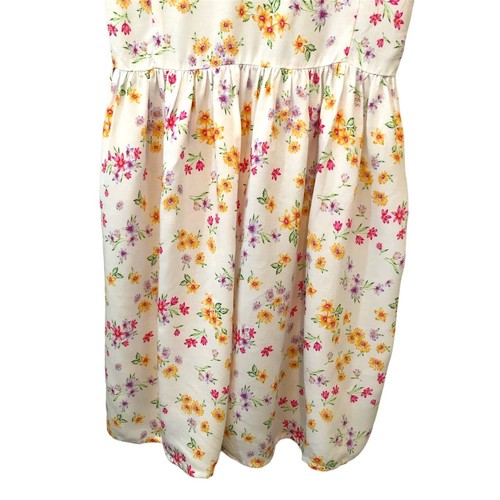 The Children’s Place Dress White All over Floral Size M 6X/ 7- NEW - Picture 3 of 4