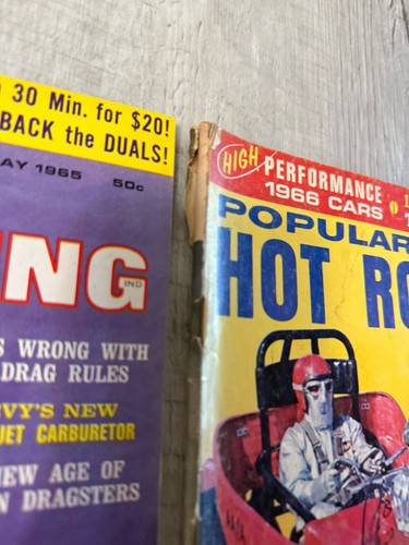Beliebtes Hot Rodding Magazin Lot 1965 Automotive Autos Oldtimer 60er Jahre - Bild 6 von 9