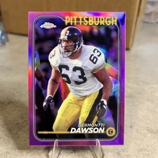2024 Topps Chrome - Dermontti Dawson #170 Pink Refractor