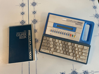 1988 VTECH PreComputer 1000 Educational Electronics Computer Toy