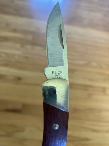 Buck Model 505 Knight Small Lockback Folding Pocket Knife MADE IN USA - Picture 16 of 21