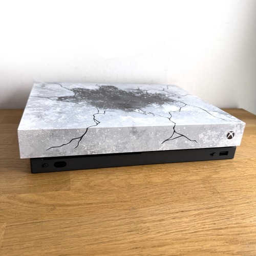 Console Xbox One X Gears 5 Limited Edition 1 To 4K Blu-Ray HDR RARE - Foto 9 di 18