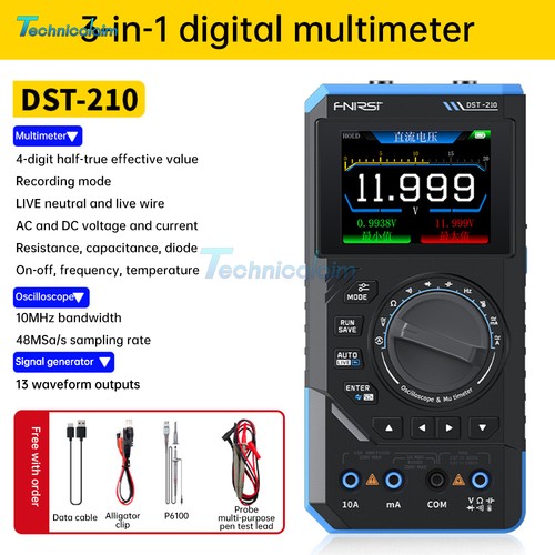 FNIRSI 2C23T 2C53T Digital Oszilloskop Multimeter Funktion Signalgenerator Neu - Bild 4 von 50
