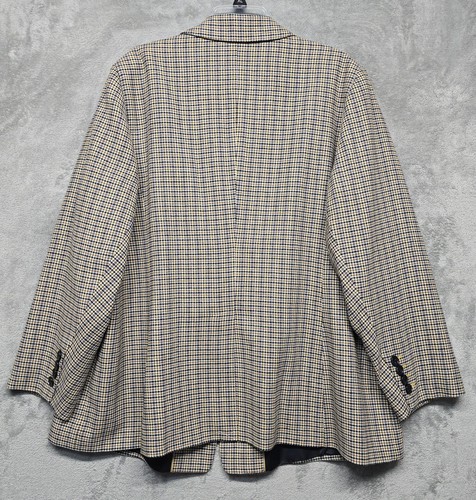 Talbots Plus Blazer Damen Gr. 20 W kariert gewebt in Italien Jacke Wollmischung Karriere - Bild 2 von 19