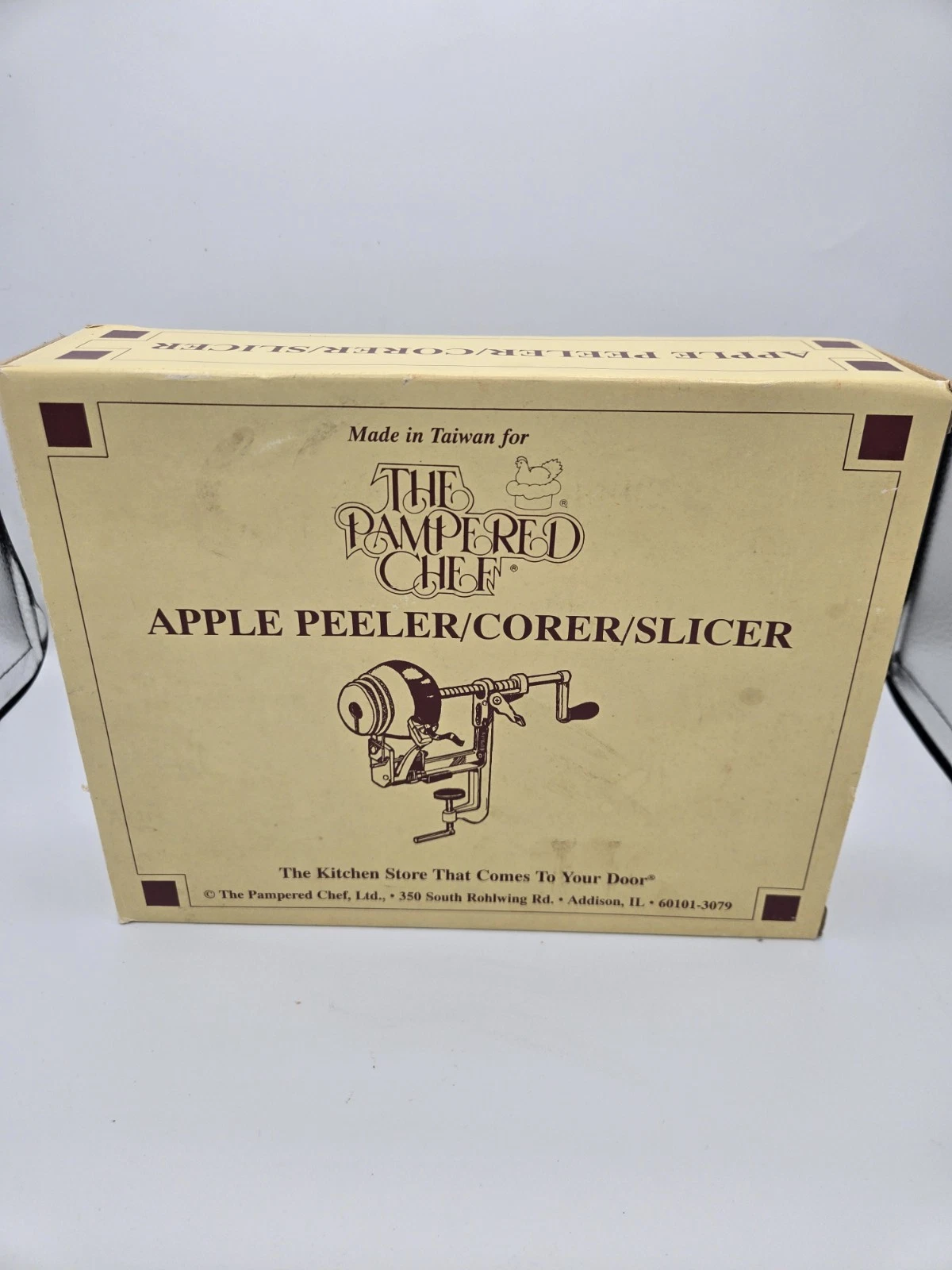 The Pampered Chef Apple Peeler Corer Slicer