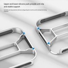 Desktop Stand for Mac Mini Secure and Dustproof with Improved Airflow Design