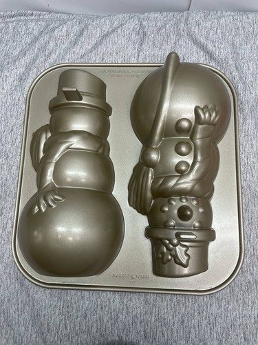 Williams Sonoma Nordic Ware Kuchenform Schneemann mit Rezepten - Bild 4 von 6