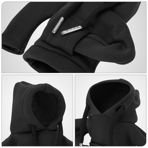 Universal Black Gear Shift Knob Cover Mini Hoodie Protector w/ Max 2.2" Diameter - Picture 6 of 9