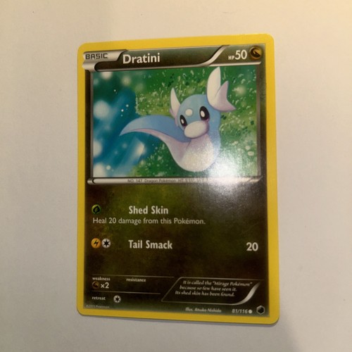 Pokemon TCG Black & White Plasma Freeze Dratini 81/116 - Bild 2 von 4