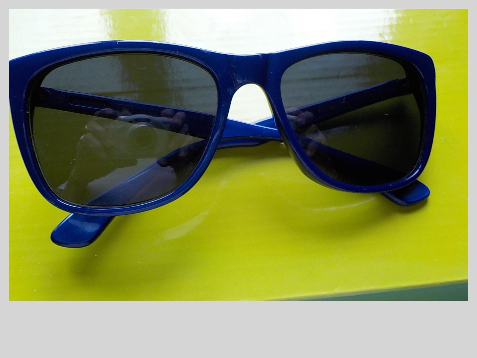 Vintage Polo Ralph Lauren Sunglasses – Blue Frame – Made in Italy