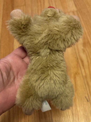 Trendmasters - Vintage 1998 Dogz Scruffy braun Hund Plüsch Beanie Spielzeug 20 cm - Bild 3 von 5