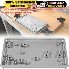 For RCBS Cast Aluminum 9282 Accessory Base Plate 3 Grey Shell Holder Accessory