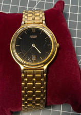 Women's Vintage Citizen Evening Watch Working Battery In Used Condition 