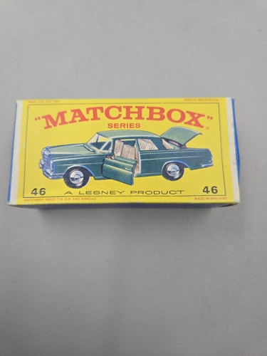 Vintage Matchbox Lesney Mercedes 300 Se #46 With Original Box In Mint Condition - Picture 12 of 13