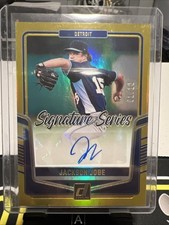 JACKSON JOBE RC 2024 Donruss Signature Series Auto Gold 1/10 🔥🔥🔥