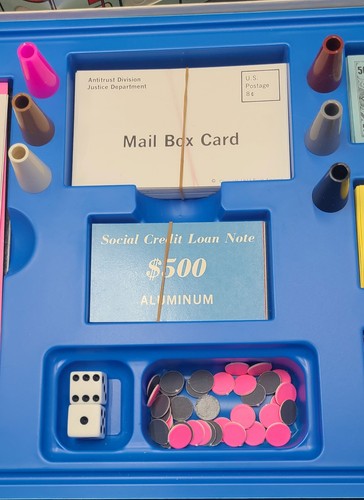 VTG 1973 ANTI-MONOPOLY "Bust-the-Trust" Board Game End Stage Capitalism Complete - Picture 6 of 16