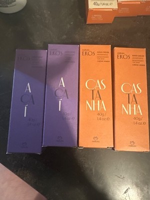 NATURA Ekos Açaí Brazilian Care Hand & Skin Cream and Moisturizer 1.4Oz / 40G