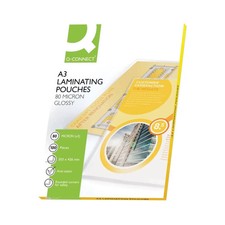 Q-Connect A3 Laminating Pouch Pack of 100 160 Micron - KF04122