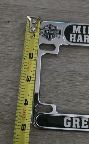 SELTENES VINTAGE HARLEY DAVIDSON NUMMERNSCHILD MIRACLE MILE GREAT NECK NY - Bild 9 von 9