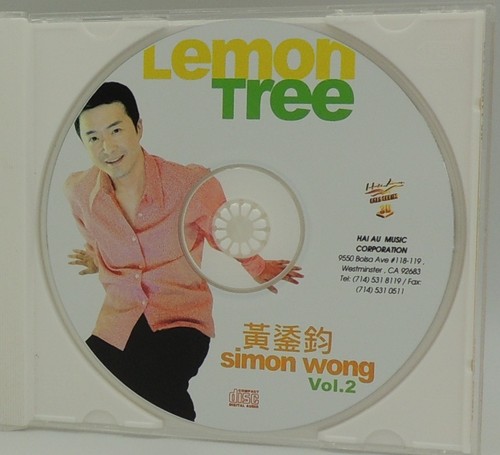 Lemon Tree Simon Wong Vol.2 CD 1994 Rare Vintage Vietnamese Music HA 110907-130 - Imagen 5 de 11