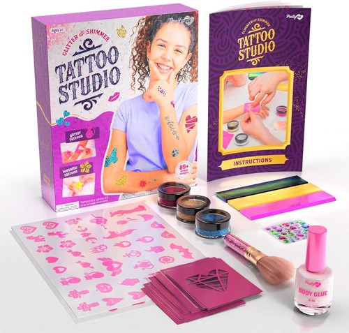 Pretty Me Glitter Tattoo Kit for Kids - & one size, Multi-Color  - Picture 9 of 9