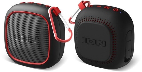 Ion iSP153 Magnet Rocker 2-Pack - Portable Bluetooth Speaker 2 Pack - IPX5 (Blac - Picture 1 of 7
