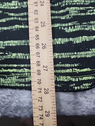 Nike Pro Combat Hyperwarm Dri Fit Max Shirt Mens Small Black Volt Green Gym - Picture 10 of 10